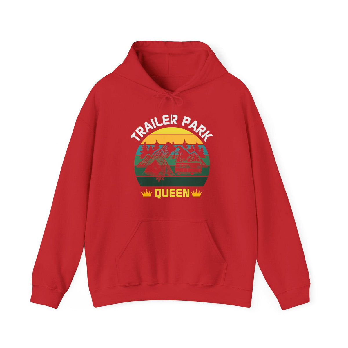 Trailer Park Queen Unisex Heavy Blend™ Hooded Sweatshirt.