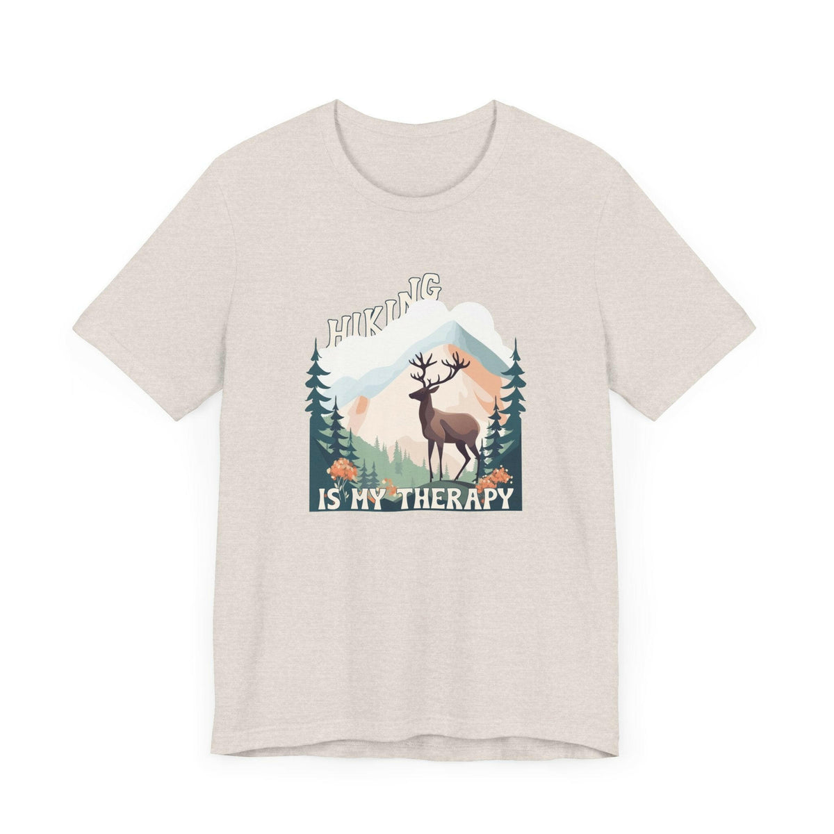 Hiking Is My Therapy Unisex T-Shirt.