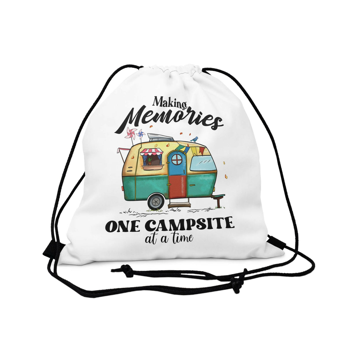 Making Memories Outdoor Drawstring Bag.