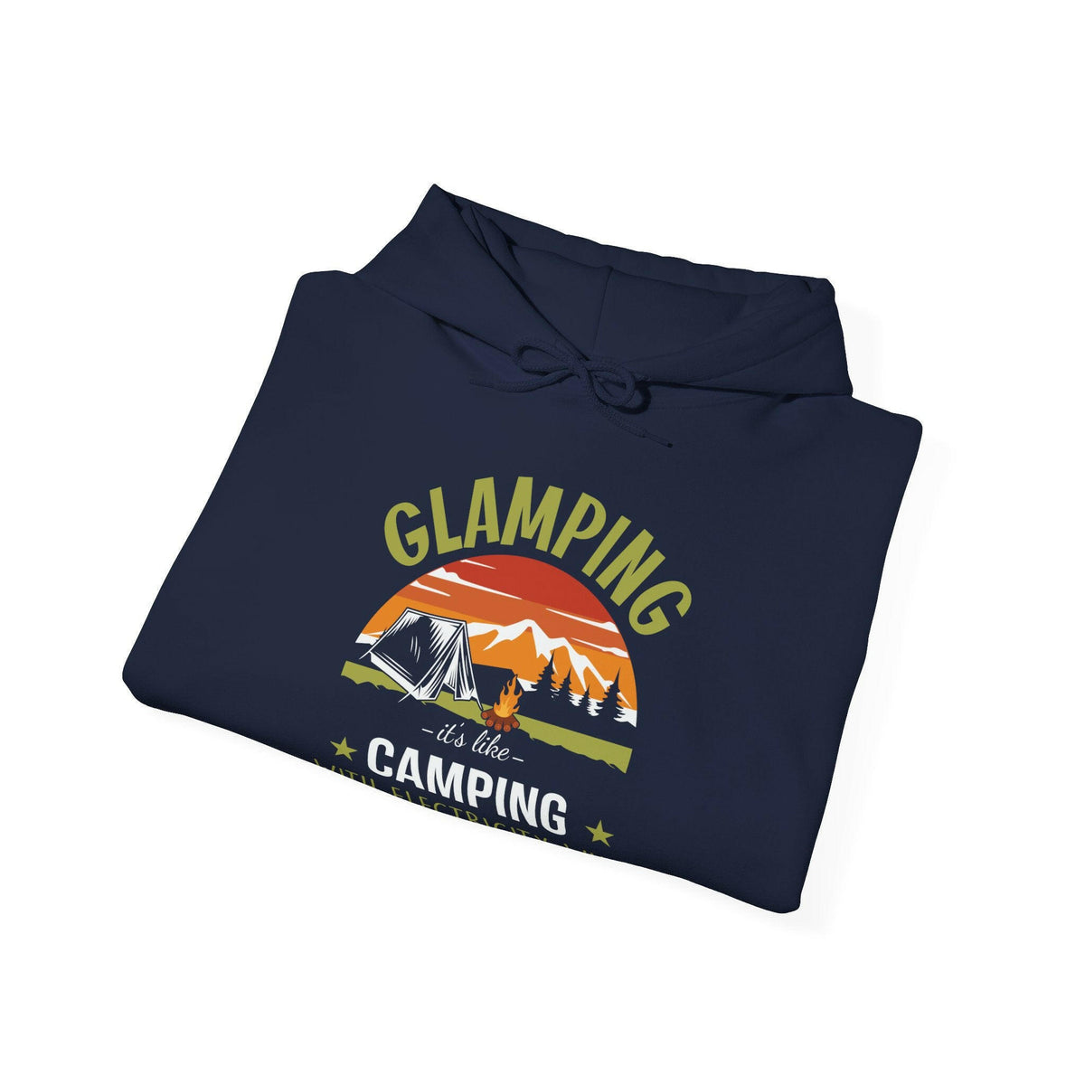 Glamping  Unisex Heavy Blend™ Hooded Sweatshirt.