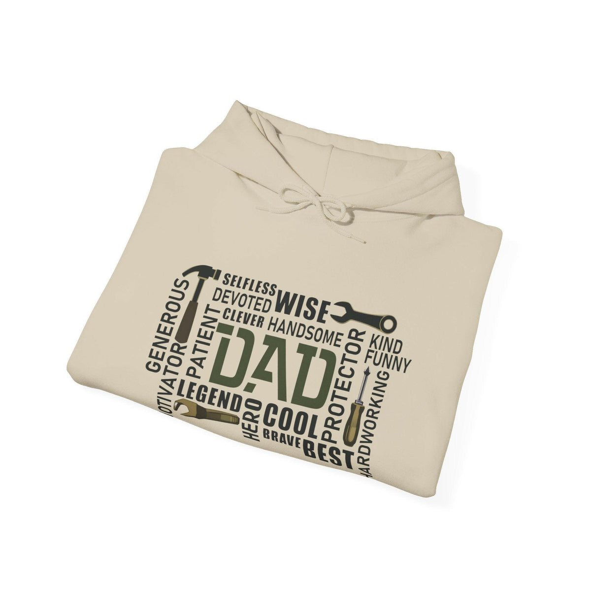 Dad Unisex Hooded Sweatshirt.