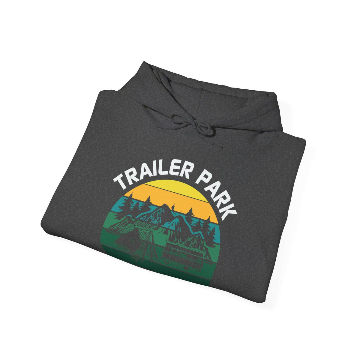 Trailer Park Queen Unisex Heavy Blend™ Hooded Sweatshirt.