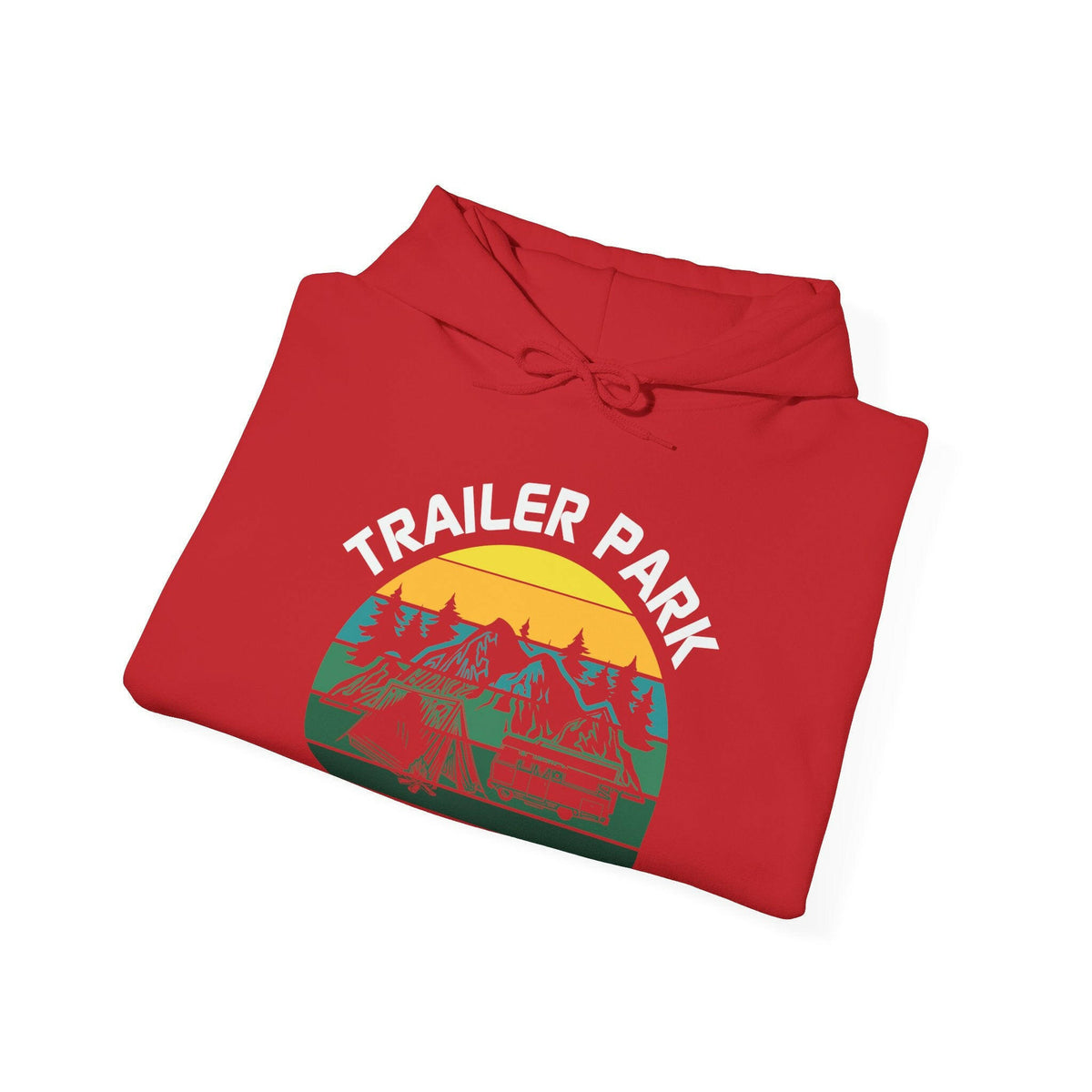 Trailer Park Queen Unisex Heavy Blend™ Hooded Sweatshirt.