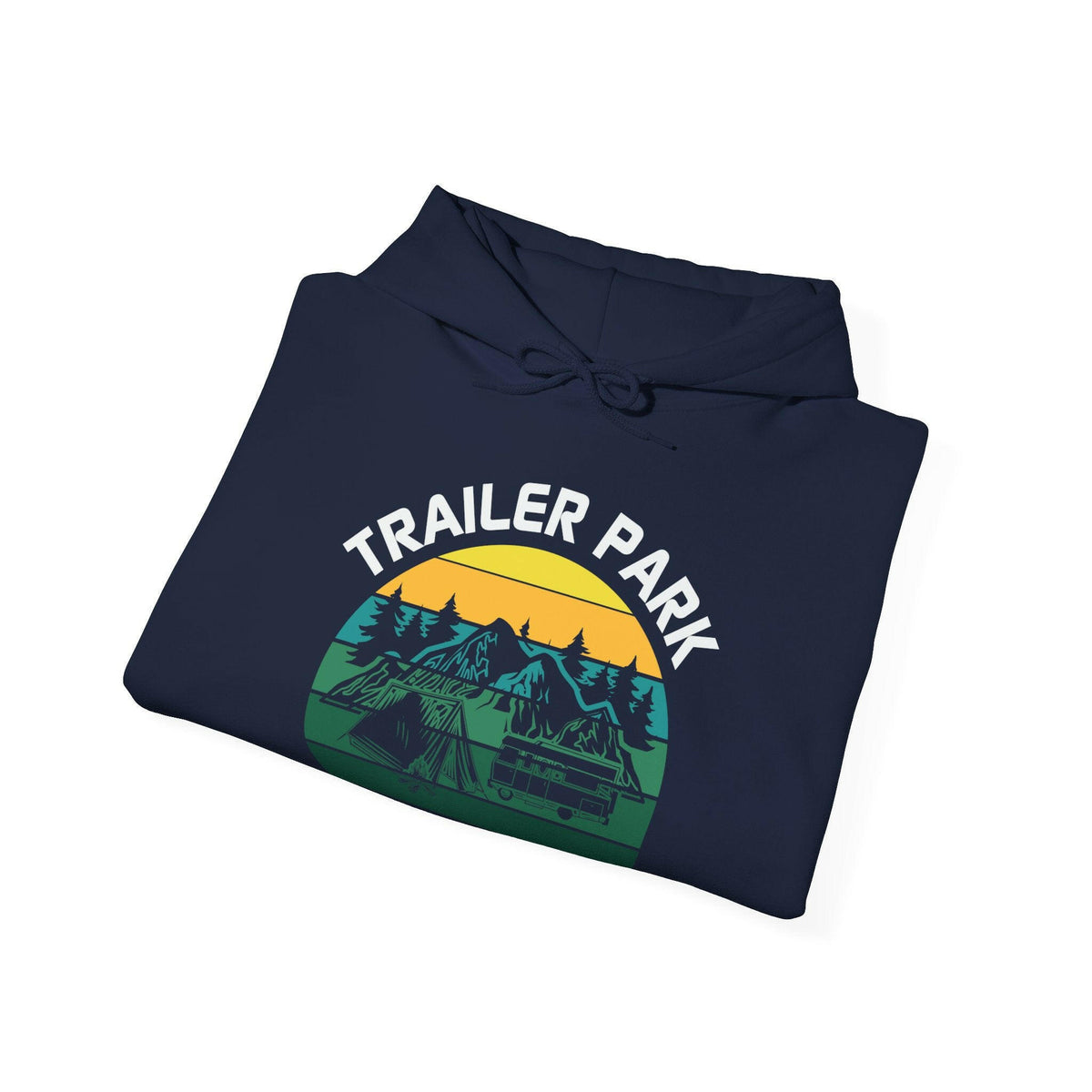 Trailer Park Queen Unisex Heavy Blend™ Hooded Sweatshirt.