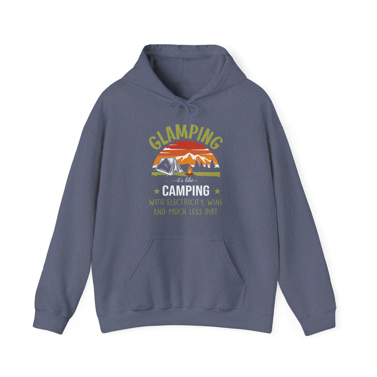 Glamping  Unisex Heavy Blend™ Hooded Sweatshirt.