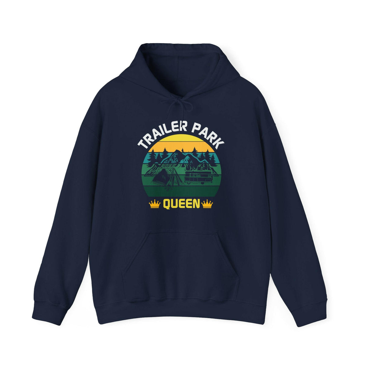 Trailer Park Queen Unisex Heavy Blend™ Hooded Sweatshirt.