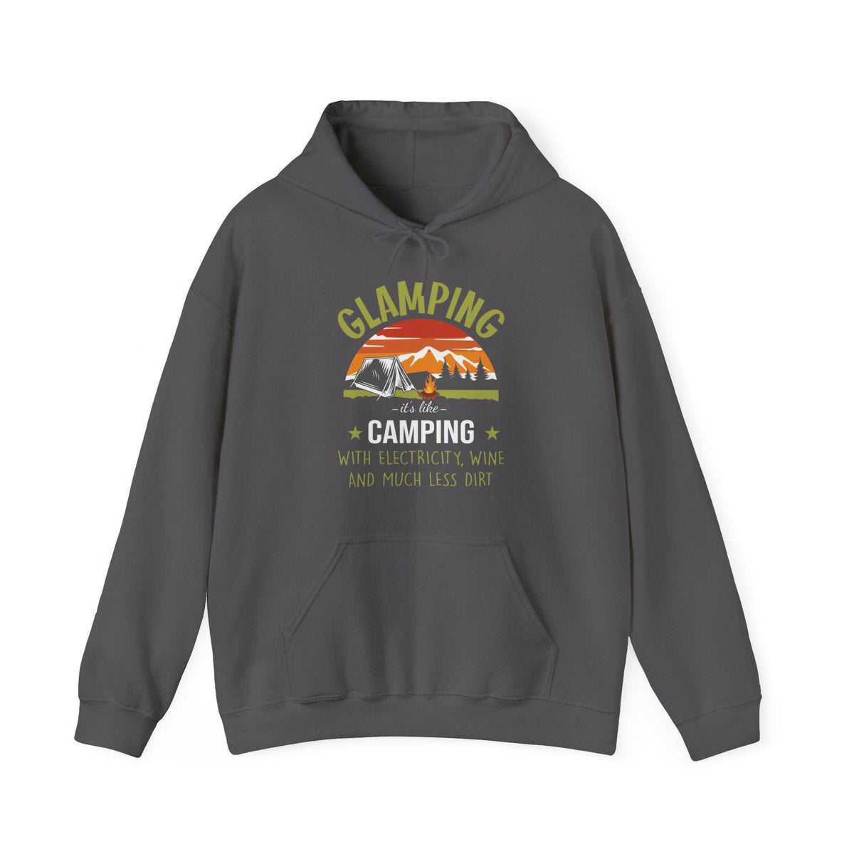 Glamping  Unisex Heavy Blend™ Hooded Sweatshirt.