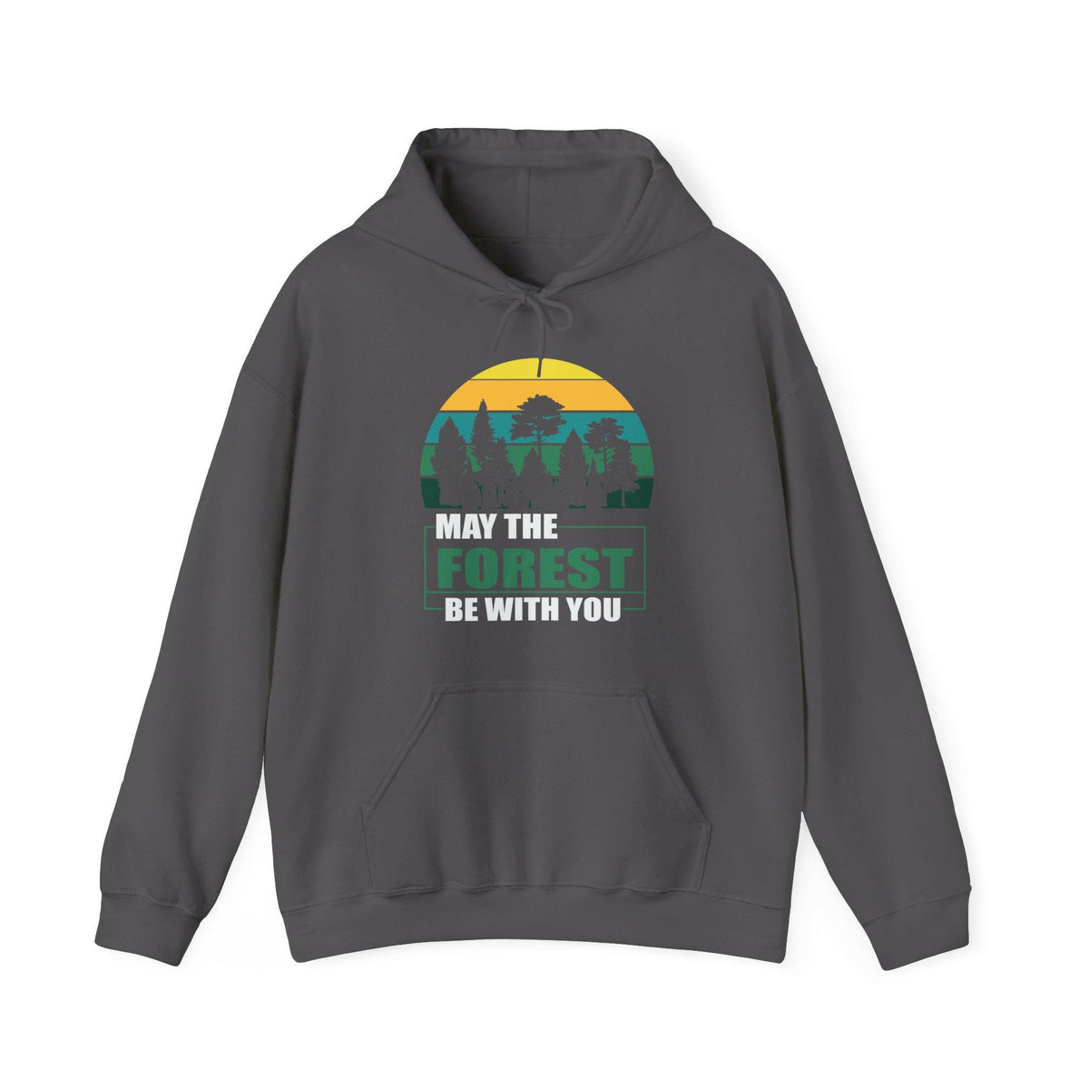 May The Forest Unisex Heavy Blend™ Hooded Sweatshirt.