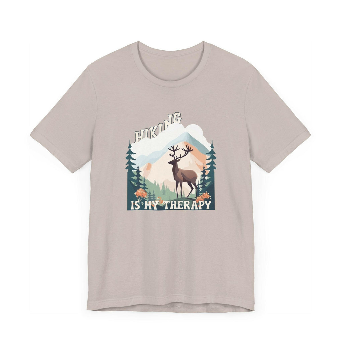 Hiking Is My Therapy Unisex T-Shirt.